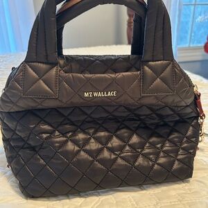 MZ Wallace Black/Magnet Small Sutton Deluxe